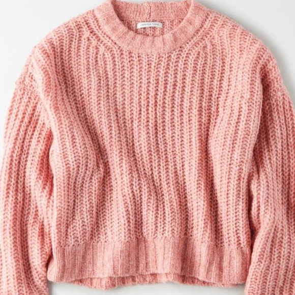 American Eagle Outfitters Sweaters - Pink American Eagle knit sweater 🌸